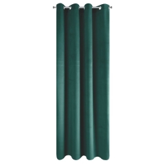 EUROFIRANY Zasłona gotowa 140x250 cm ciemny turkus