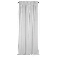 AGGIE BIAŁA ZASŁONA ŻAKARDOWA NA TAŚMIE 140x270