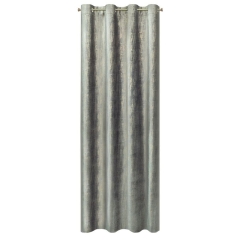 ZASŁONA PRZELOTKI WELUROWA VELVET 140X250 SZARA