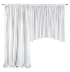 ZESTAW FIRANY NA OKNO BALKONOWE 400x145 200x245 cm