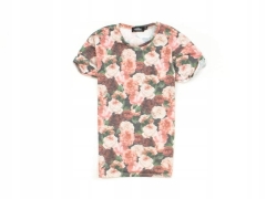 *G TopMan Mens T-shirt Floral Patter Tee size XS