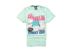 I Franklin Marshall Mens T-shirt Cotton Print Tee *L*