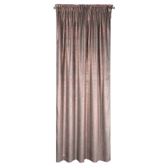 ZASŁONA WELUR VELVET NA TAŚMIE 140X270CM MIEDZIANA