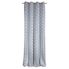 Zasłona z geometrycznym wzorem kółka Design91 250X140