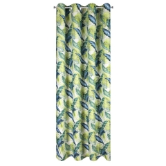 HANNA BIAŁA ZASŁONA ZACIEMNIAJĄCA W PALMOWE LIŚCIE