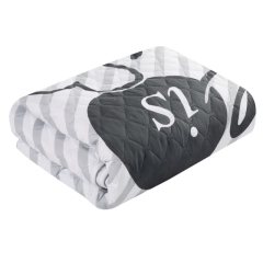 Youth quilted bedspread with 210x170 lettering