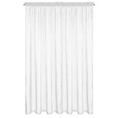 FIRANA FIRANKA Z SIATKI NA TAŚMIE 300X270 CM BIAŁA
