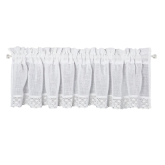 ZAZDROSKA FIRANA DO KUCHNI 150X30 CM BIAŁY