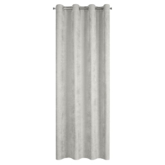 zasłona struktura drobnego sztruksu kółka 140x250