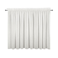 FIRANA GOTOWA LILIAN NA TAŚMIE 300X145 CM BIAŁY