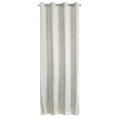 ZASŁONA WELUR VELVET PRZELOTKI ROMBY 250X140 BIAŁA