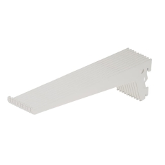 Wspornik pojedynczy Form Lony 20 cm biały 10 szt.