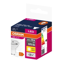 Żarówka LED Osram GU10 575 lm 2700 K 120°