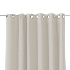 Zasłona GoodHome Jacquard 140 x 260 cm brzozowa