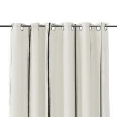 Zasłona GoodHome Voile 140 x 260 cm beżowa