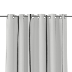 Zasłona GoodHome Voile 140 x 260 cm jasnoszara