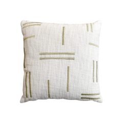 Poduszka GoodHome Metallic 45 x 45 cm złota