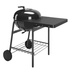 Grill węglowy okrągły GoodHome Kiowa 57 cm z półką