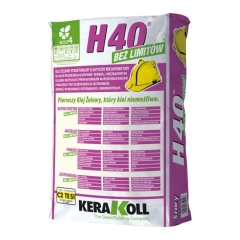 Klej do płytek H40 bez limitów szary 25 kg