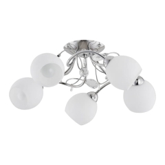 Lampa wisząca Livia 5 W E14 chrom