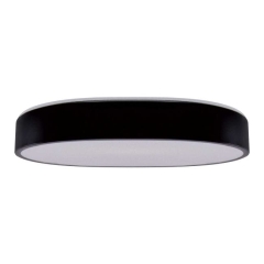 Plafon LED Struhm Totem okrągły 24 W 4000 K czarny