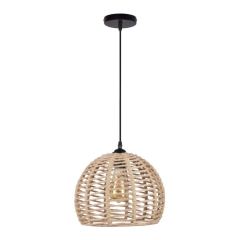 Lampa wisząca Goldlux Otis 1-punktowa E27 bambus