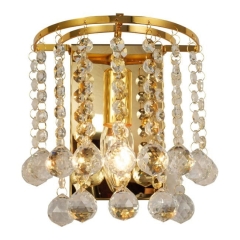 Kinkiet London Crystal 1 x E14 złoty