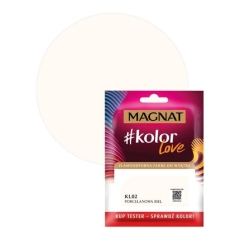 Tester farby Magnat #kolorLove porcelanowa biel 0,025 l