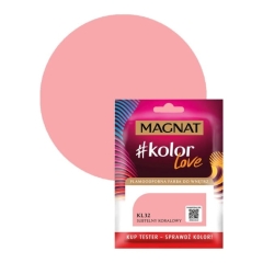 Tester farby Magnat #kolorLove subtelny koral 0,025 l
