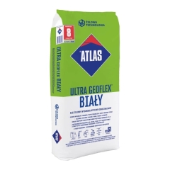 Klej do płytek Atlas Geoflex Ultra biały 22,5 kg