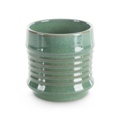 Ceramika  11 x 11 cm Zielona 2 szt.