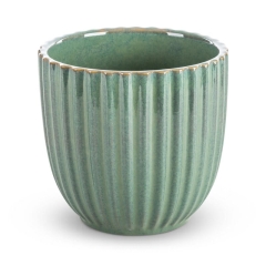 Ceramika  16 x 15 cm Zielona 2 szt.