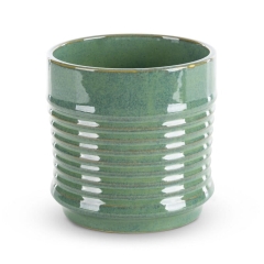Ceramika  17 x 17 cm Zielona 2 szt.