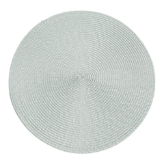 Podkładka na stół mata JUDY śr. 38cm Szara 6szt