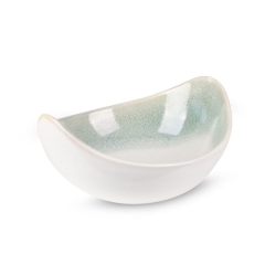 MISA DEKORACYJNA LIANA 18X16X8 CM KREMOWY 2szt