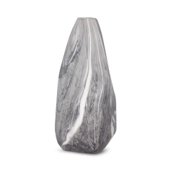 WAZON DEKORACYJNY NIKOL 14X13X31 CM STALOWY