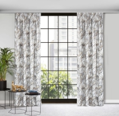 ZASŁONA RODOS NA TAŚMIE ORTEX 140X270 Biała