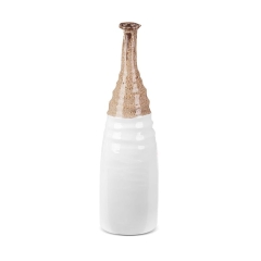 WAZON DEKORACYJNY ERINA 21X71 CM BIAŁY