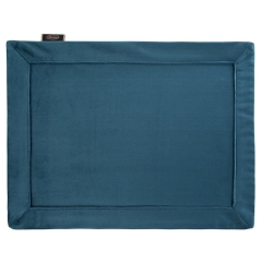 Obrus Bieżnik Welurowy Velvet 30X40 CM GRANATOWY