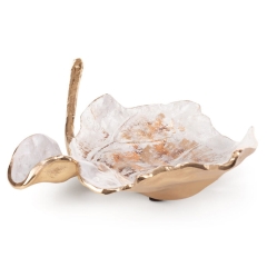 Patera Dekoracyjna Donato 40 x 30 x 11 cm Biała
