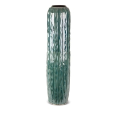 WAZON DEKORACYJNY REA 19X82 CM ZIELONY