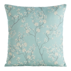 Poszewka w kwiaty ORTEX 45X45 Miętowa