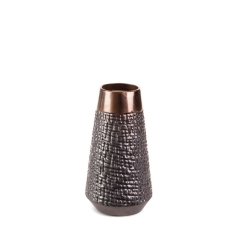 WAZON DEKORACYJNY 14X26 CM STALOWY
