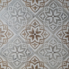 Obraz ręcznie malowany 80 x 80 cm Niebieski