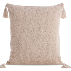 Poszewka Dekoracyjna BOHO Eko Beż 7 45X45 Beżowa