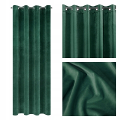 Zasłona Gotowa Villa 140 x 250 cm Ciemnozielona