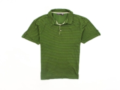 D Ted Baker Mens Polo Shirt Stripes Green size L