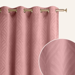 Zasłona Welurowa Welwet Velvet Różowa 140x250 Przelotki Kółka