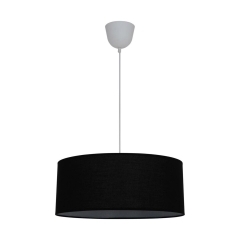Lampa wisząca Sitia 48 cm czarna 3 x E27 Inspire