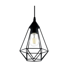 Lampa wisząca Byron czarna E27 Inspire